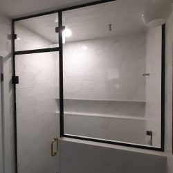 13.0 Steam Door with Transom and Inline Panel