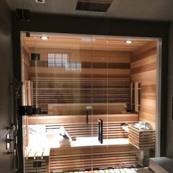 81.0 Sauna Shower Enclosure